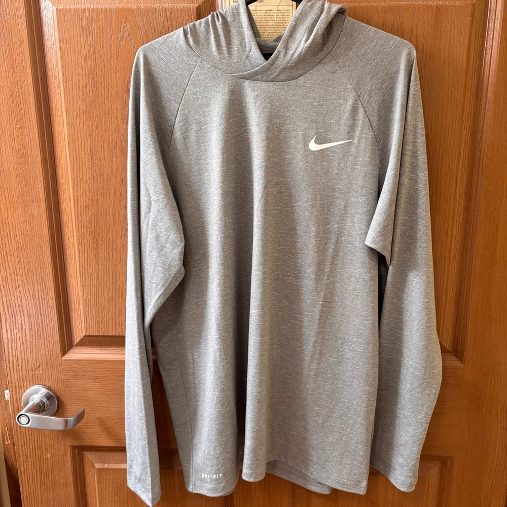 NIKE MENS SWIM HOODED Size Large